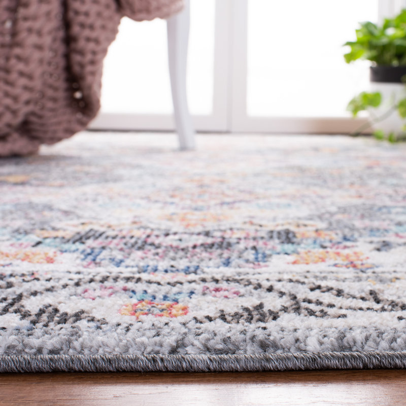 Tapis abstrait Dostie Phoenix Performance, Rond 6 pi 7 po