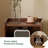 Solid Oak Nightstand-Brown Oak-2039180415