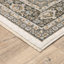 Tapis oriental gris Atherine-421307800