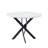Round Metal Base Dining Table