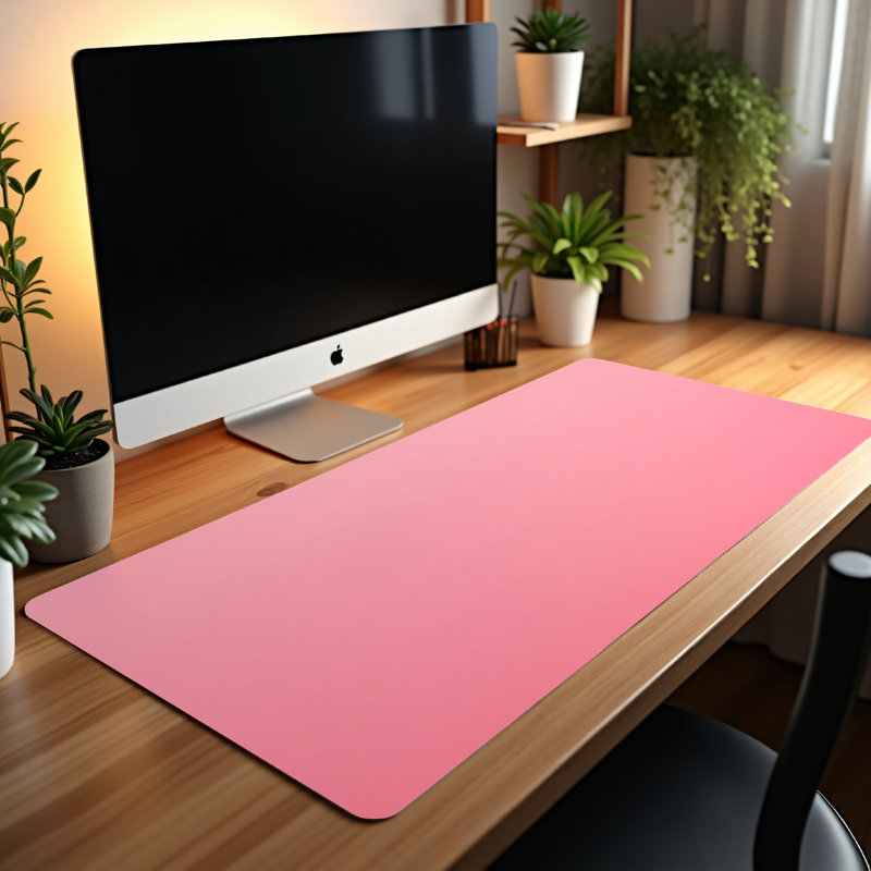 Polyester Desk Pad, 31.5x15.5