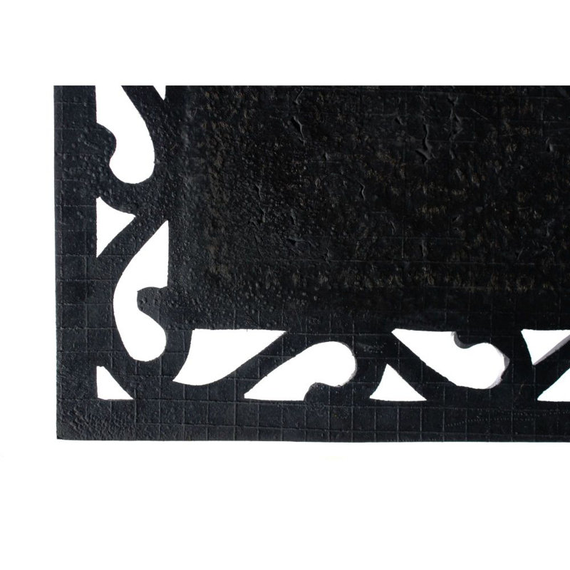 Altarik Non-Slip Geometric Outdoor Doormat