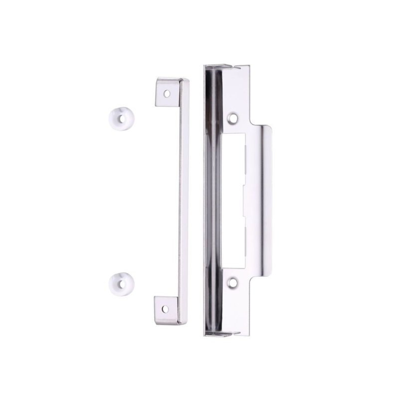 Rebate Kit Bathroom Lock, Polished Stainless
