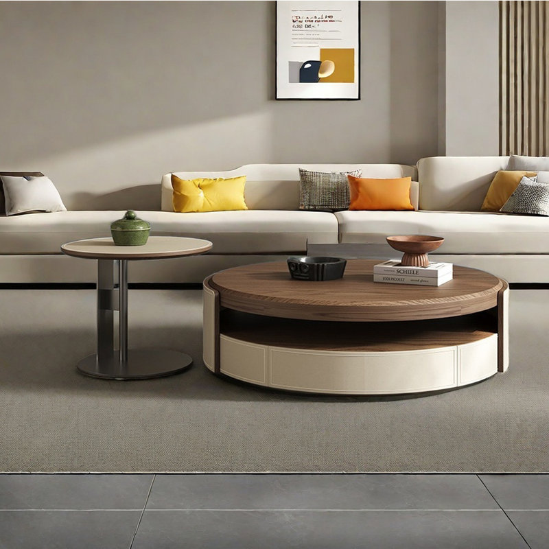 Retro style light luxury high-grade coffee table