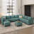 Mizuho Upholstered L-Shaped Sectional-713468159