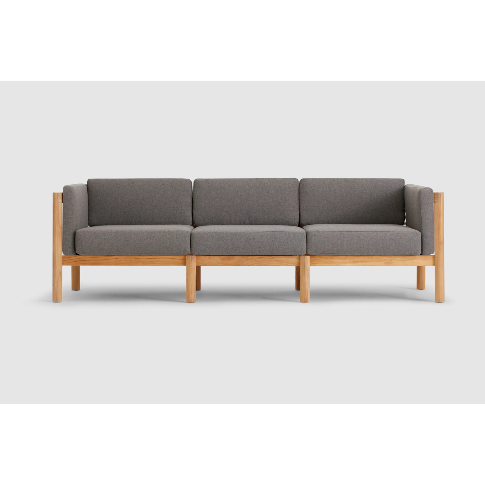 Haven 93" Sunbrella® Patio Sofa, Sunbrella Greystone