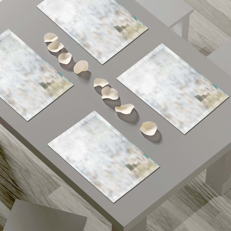 Napperon abstrait en polyester