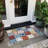 Machine Washable Indoor/Outdoor Chantille ACN2538 Patchwork Rug-1418443025-1418443108