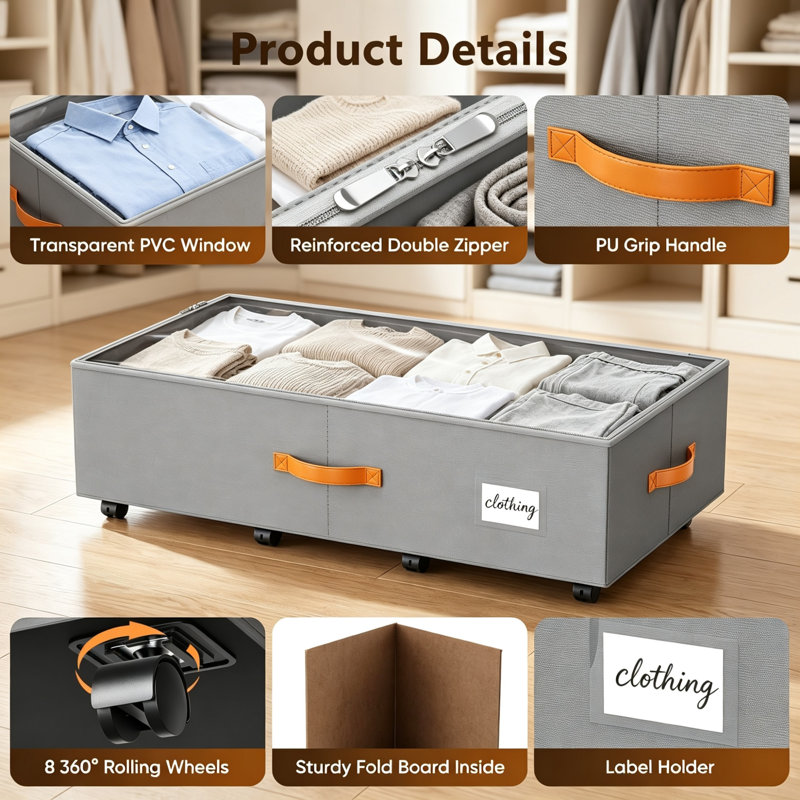 Rebrilliant Underbed Storage