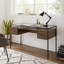 Glass Top Writing Desk-1379797484