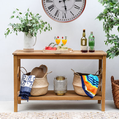Buffet et table en teck Brunswick
