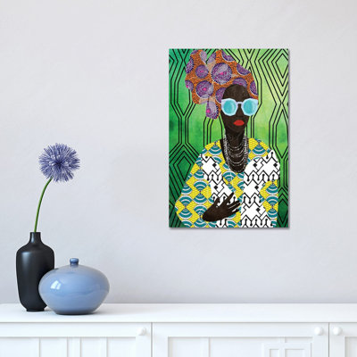 «Modern Turban Woman IV» par Nikki Chu - reproduction