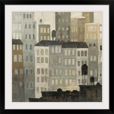 «Light Water Towers», reproduction d'art graphique