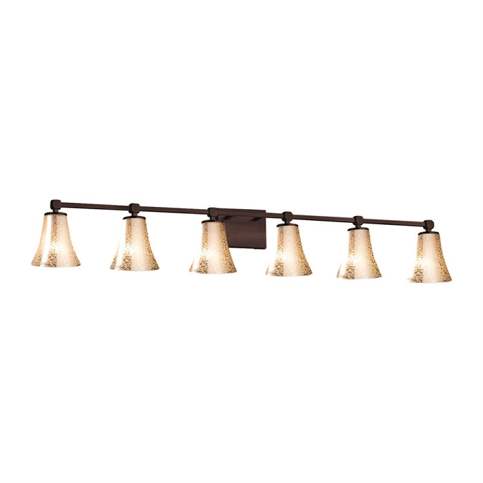 Aisaiah 6 - Light Dimmable Vanity Light, Dark Bronze
