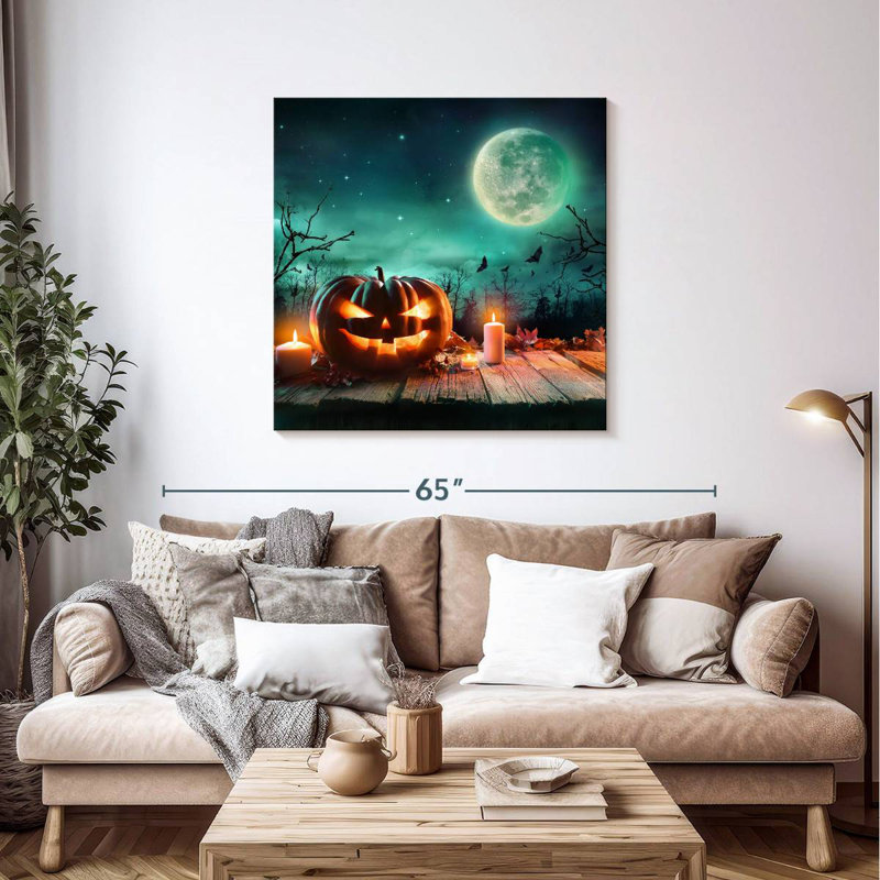 Décoration d'Halloween effrayante Lelend, H 39 po x l 39 po