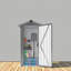 Quality Galvanized Iron Decking Tool Shed-113543399