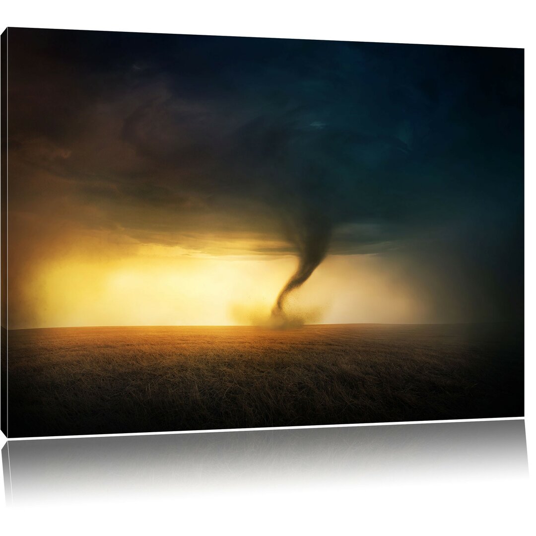 Leinwandbild Naturgewalt Tornado