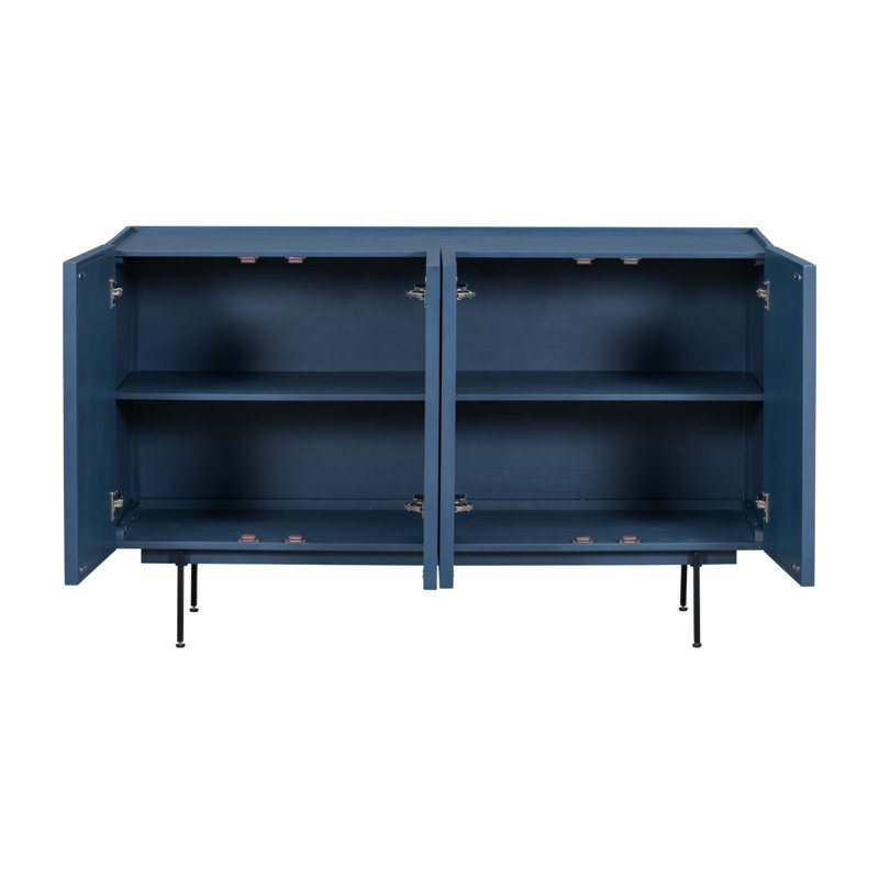 Buffet de 55,3 po Abery, Bleu marine
