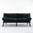 Black Convertible Folding Modern sofa Bed-823974377