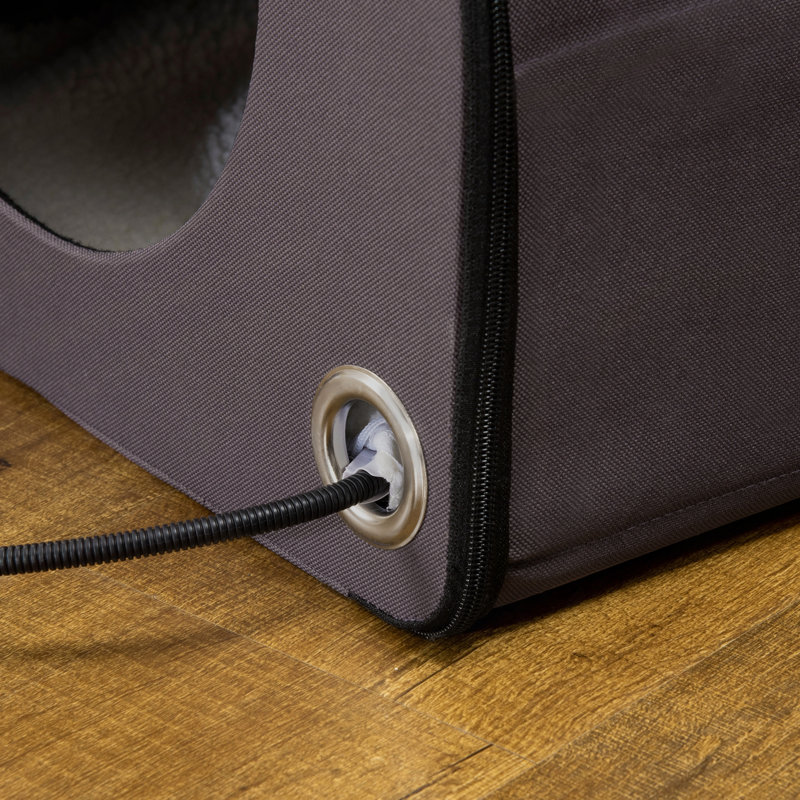 Abri pour chat portatif et imperméable pour chat PawHut Dome