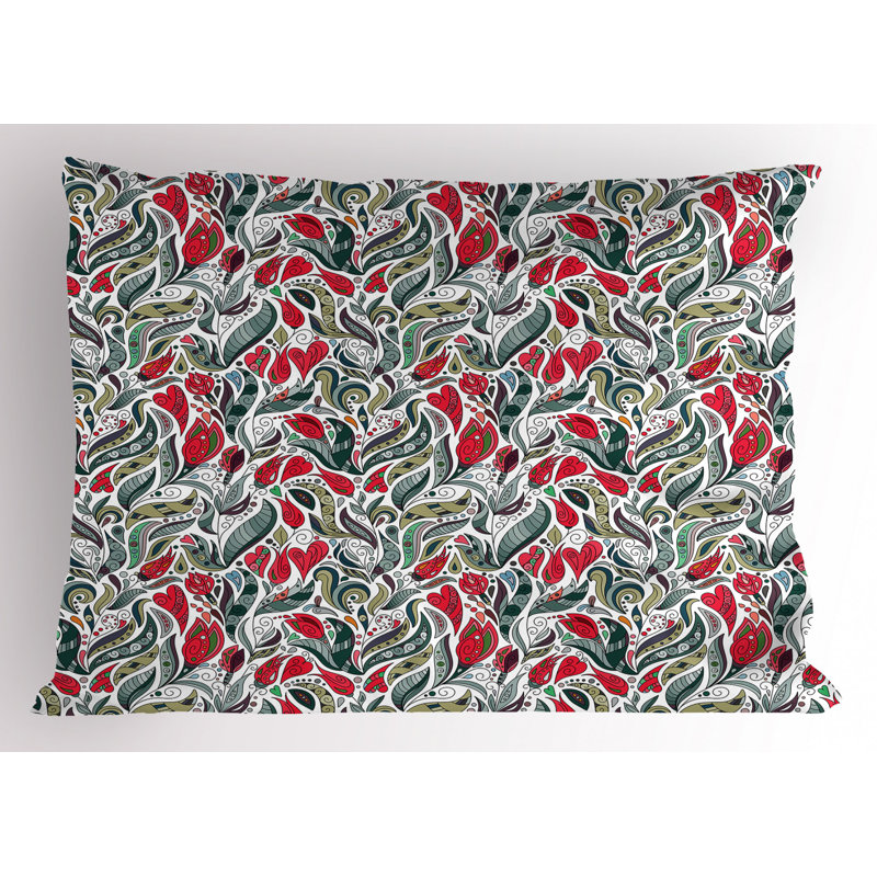 Retro Polyester Sham Set, Twin