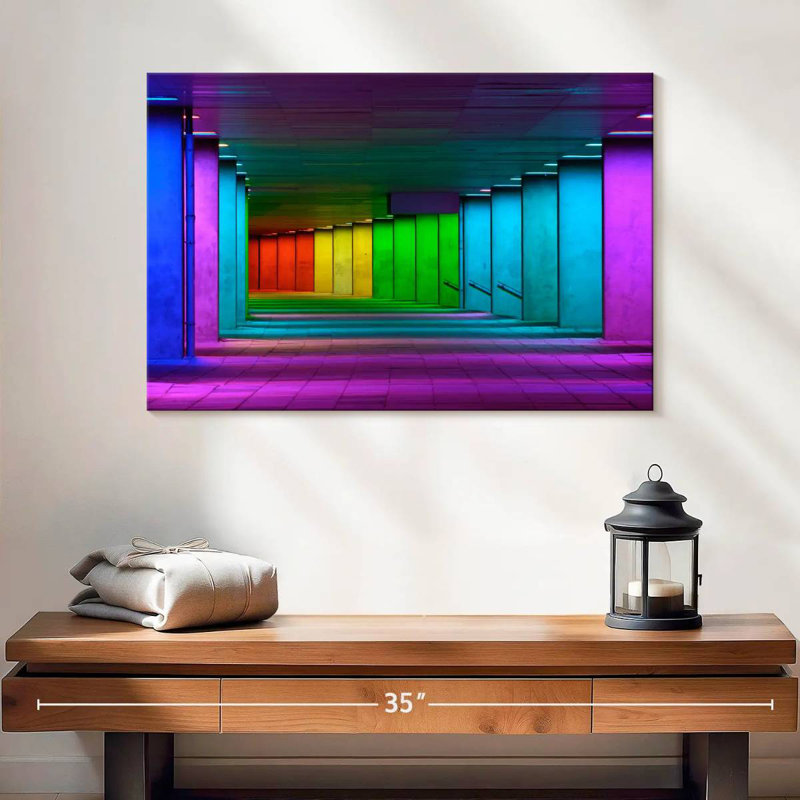 Lilie Rotterdam Rainbow Tunnel, H 16 po x l 24 po