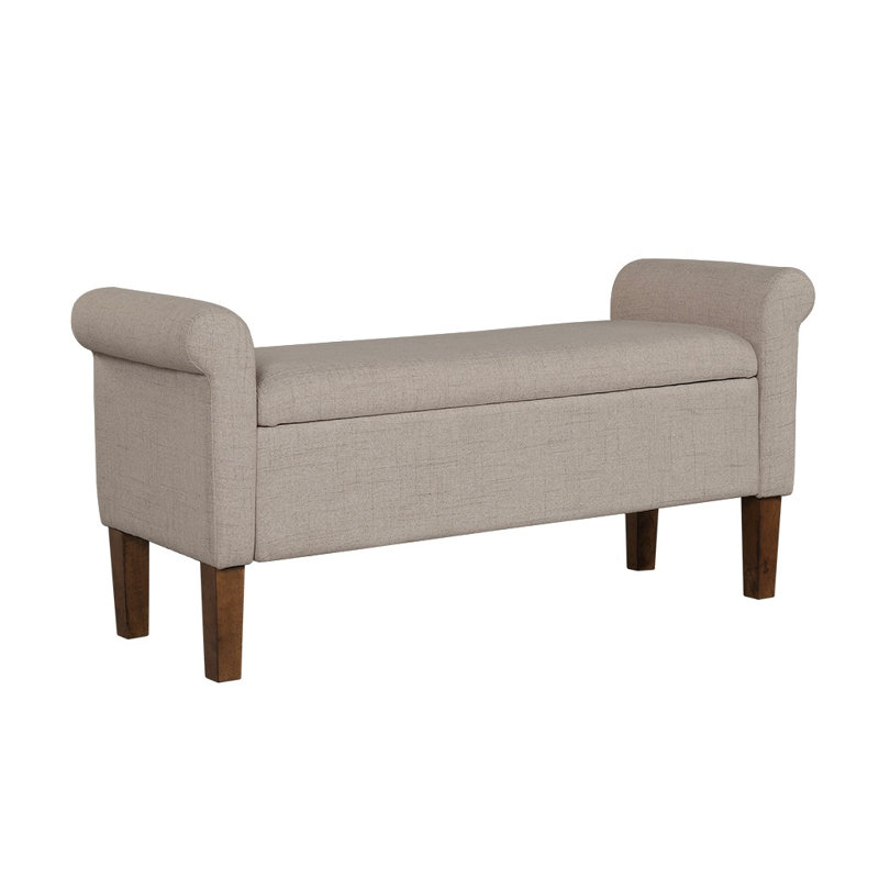  Banc de rangement Easton, Crème