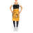 No Pattern Bib Apron