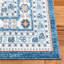 Tapis intérieur/extérieur bleu foncé/ivoire oriental Slesnick-314723711