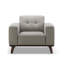 Chaise rembourrée Vicenza Mid-Century, gris-828068537