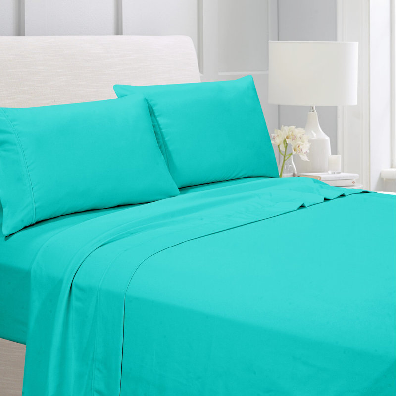  Ensemble de draps en microfibre ultra doux, Ensemble de draps pour grand lit + drap-housse + 2, Gris foncé