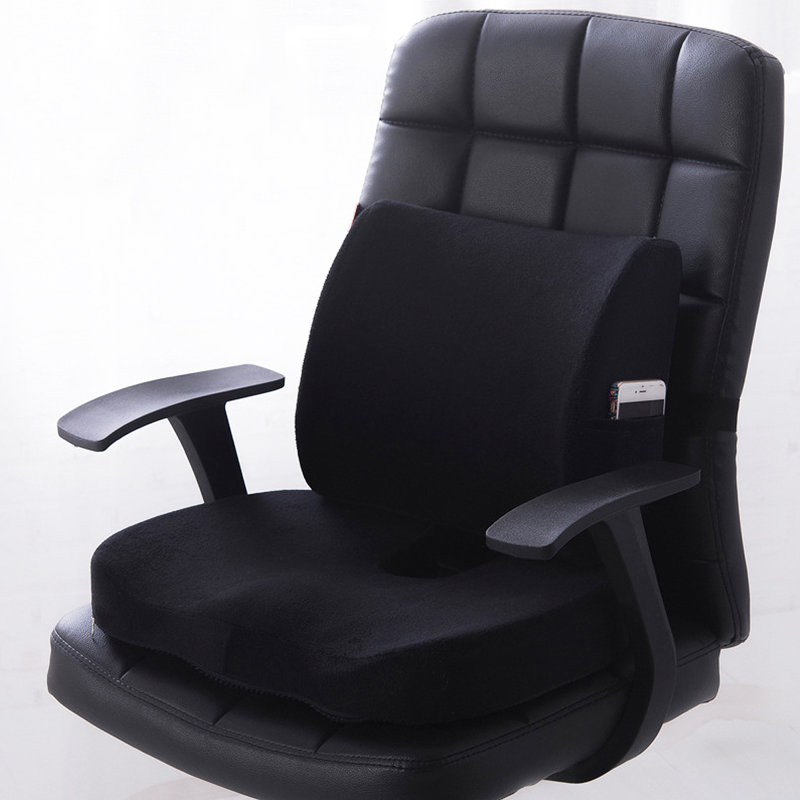 Coussin de siège / dossier d'extérieur, Noir