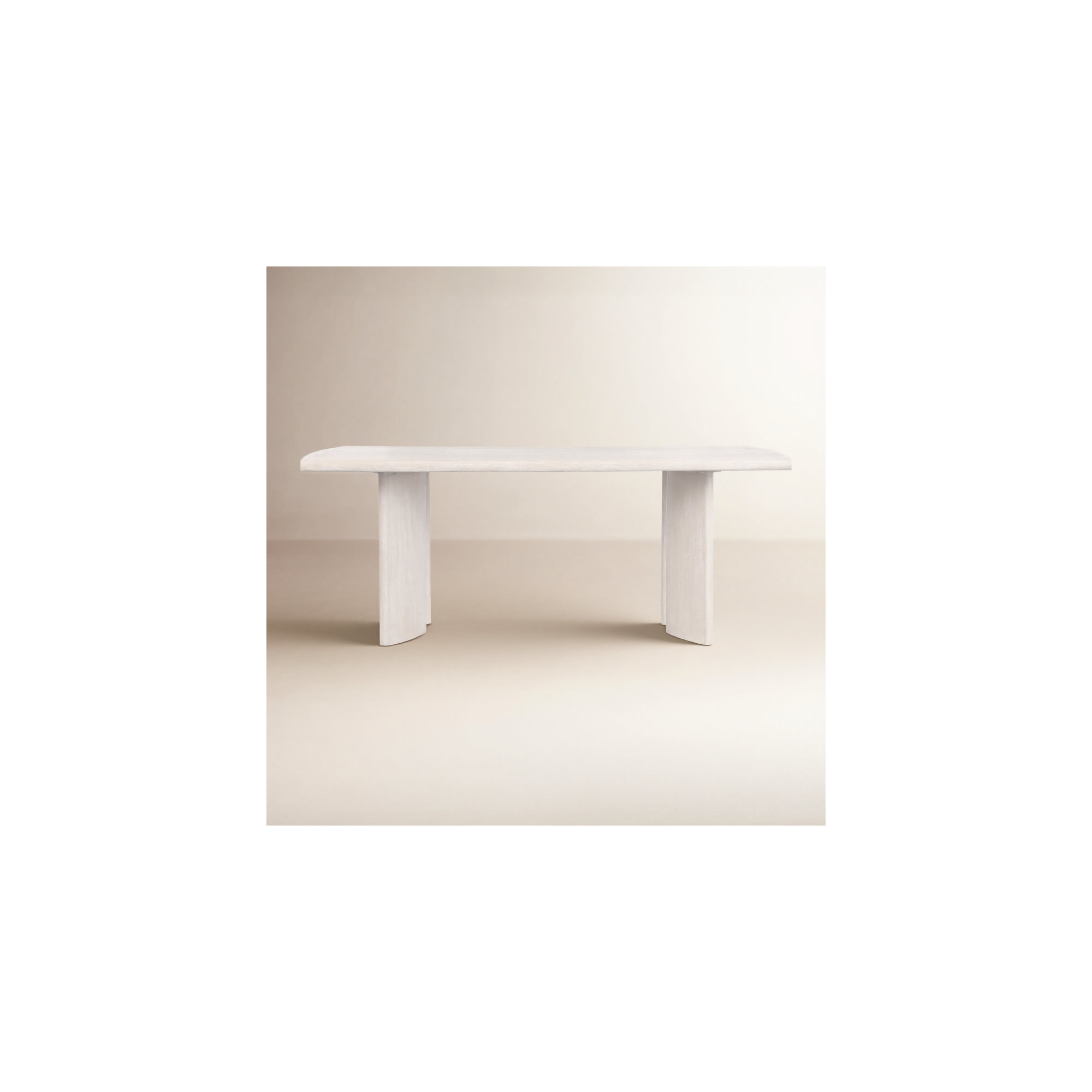 Olie 78'' Dining Table, White