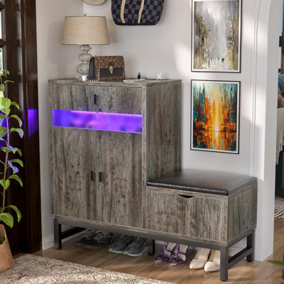 12 Pair Shoe Storage Cabinet