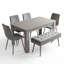 6 -Person Dining Set-1270126621