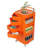 Chariot de rangement à 3 niveaux avec 4 tiroirs et roulettes - H 31,1 po x l 14,17 po x P 14,17 po-107927673