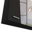 Armoire à pharmacie 1 porte avec miroir Kenya, quatre tablettes internes Kenya-310493840