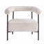 Fauteuil d'appoint rembourré Boucle
