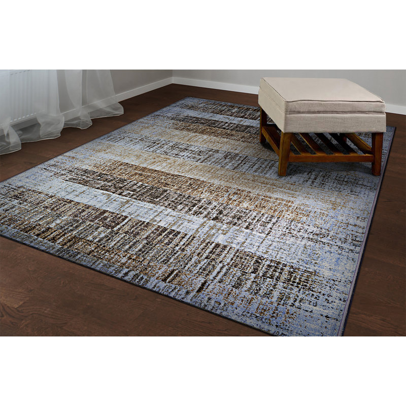  Tapis à rayures Kellems, Rectangle 5 pi 3 po x 7 pi 6 po