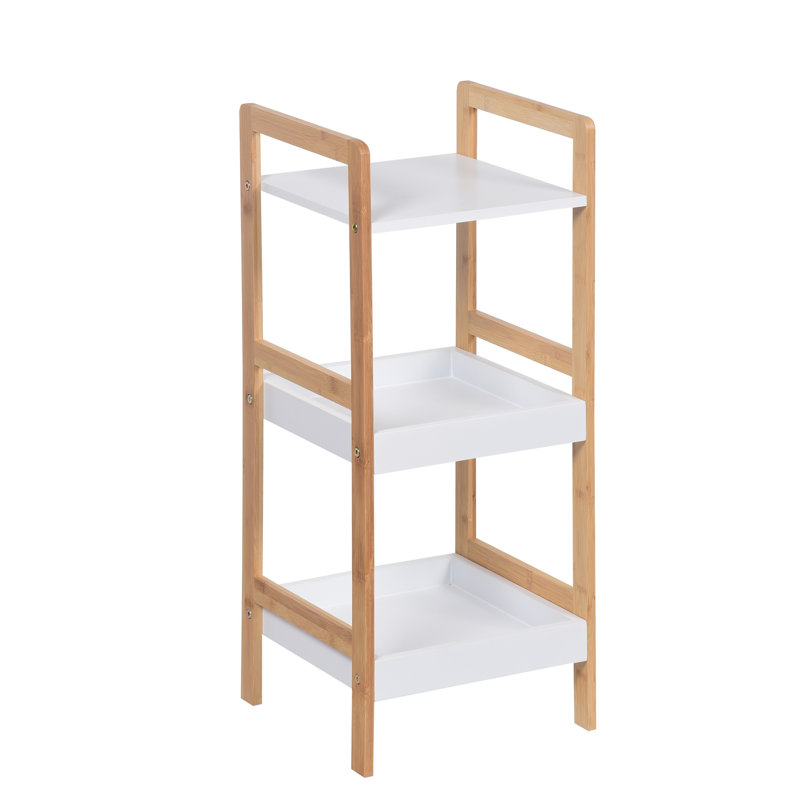 Dwinnell Bamboo Freestanding Bathroom Shelves