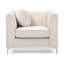 Fauteuil en velours large de 39 po Ballentine-31548260