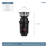 Lite Series 1/3 Horsepower Continous Feed Garbage Disposal Featuring Fast Track Technology, Power Cord Included