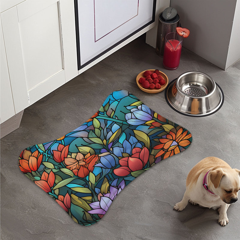 Tapis en forme d'os 1 pièce