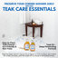 Banc de douche en teck DecoTeak Oasis