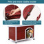Medium Wooden Outdoor Dog House-1728221896-1728221903