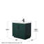 Ensemble de meuble-lavabo simple 36 po avec plateau en quartz Miranda-97987365-97987362-97991449