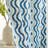 HLC.ME Tanner Ogee Ikatt Damask Patterned Window Grommet Curtains Bedroom - Light Blocking Darkening Window Panels, Set of 2-112620528-112620532