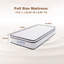 Matelas mi-ferme, mousse à mémoire de forme avec ressorts ensachés pour soulager les maux de dos et soulager la pression-245920716