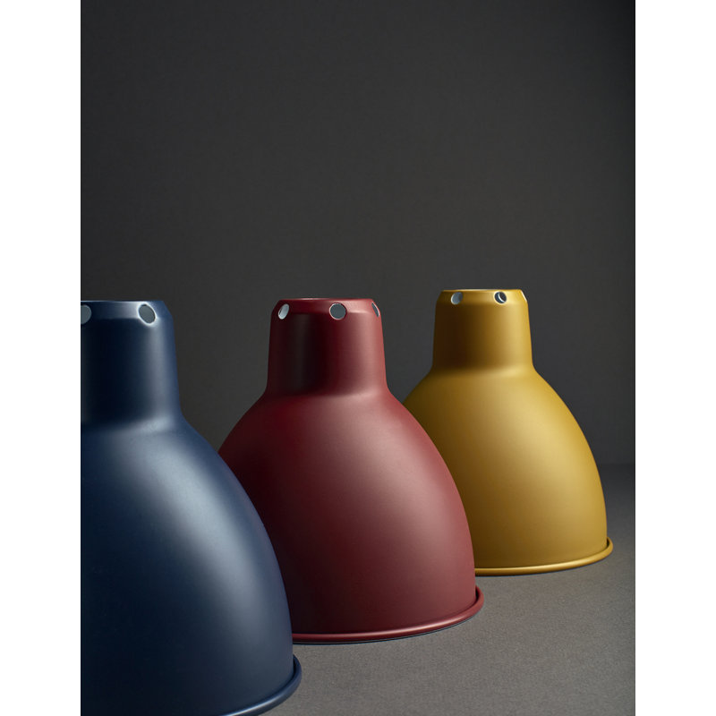 Abat-jour rond classique Lampe Gras, Rouge