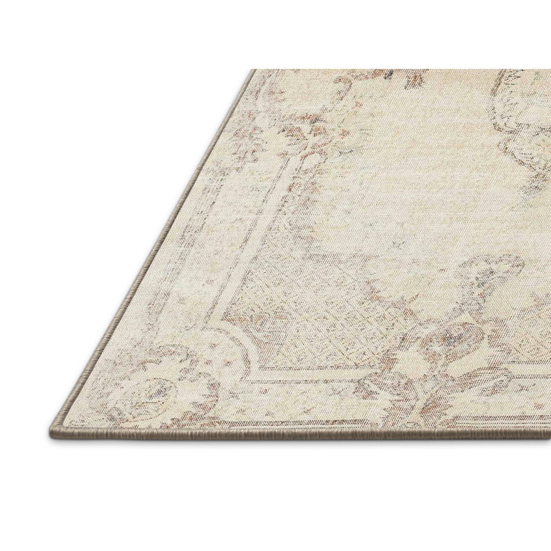 Tapis oriental beige, Rectangle 5 pi x 7 pi